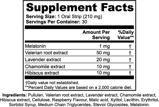 DreamEase Oral Strips